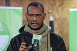 File image of IEBC Commissioner Abdi Guliye.